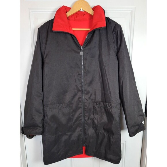 Mycra Pac Now Reversible Raincoat Size Small Petite / 0-P - Picture 1 of 9